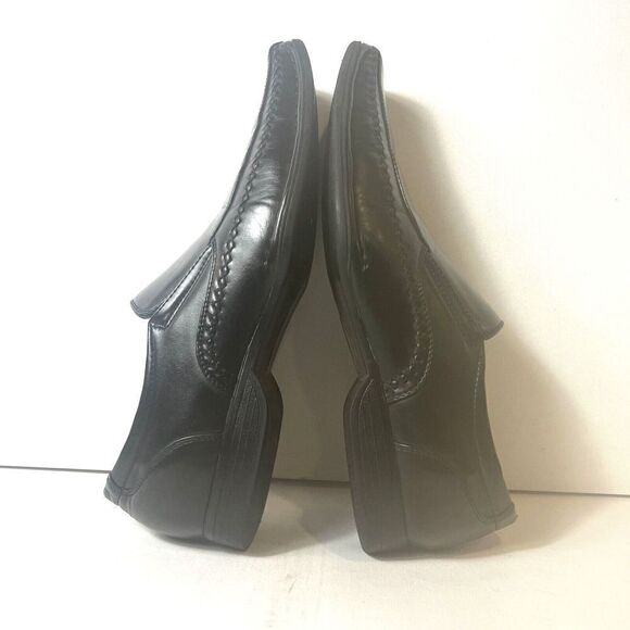 Madden M-Trace Black Faux Leather Slip On Square Toe Casual Comfort Men 11M Shoe - Picture 5 of 11